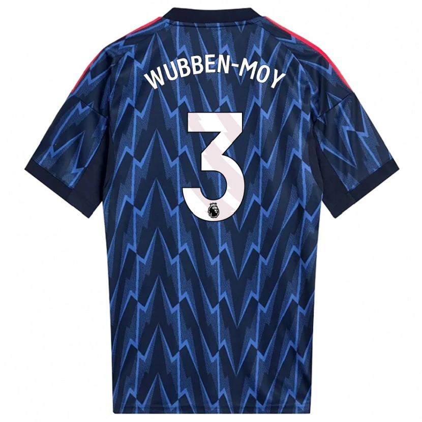 Danxen Herren Lotte Wubben-Moy #3 Marine Rot Auswärtstrikot Trikot 2025/26 T-Shirt Österreich