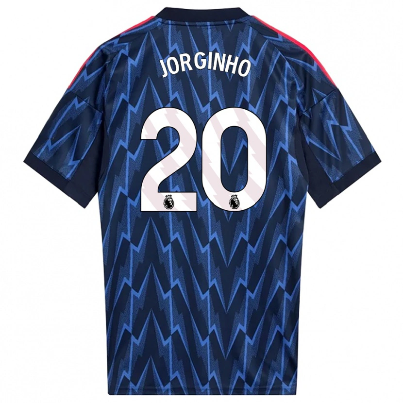 Danxen Herren Jorginho #20 Marine Rot Auswärtstrikot Trikot 2025/26 T-Shirt Österreich