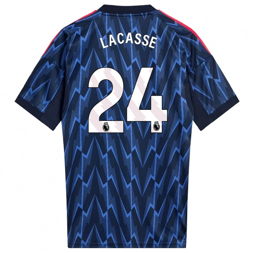 Danxen Herren Cloé Lacasse #24 Marine Rot Auswärtstrikot Trikot 2025/26 T-Shirt Österreich
