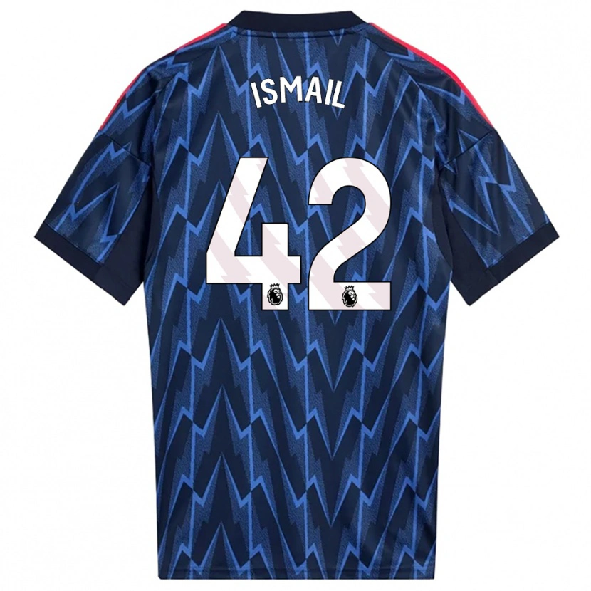 Danxen Herren Cam'ron Ismail #42 Marine Rot Auswärtstrikot Trikot 2025/26 T-Shirt Österreich
