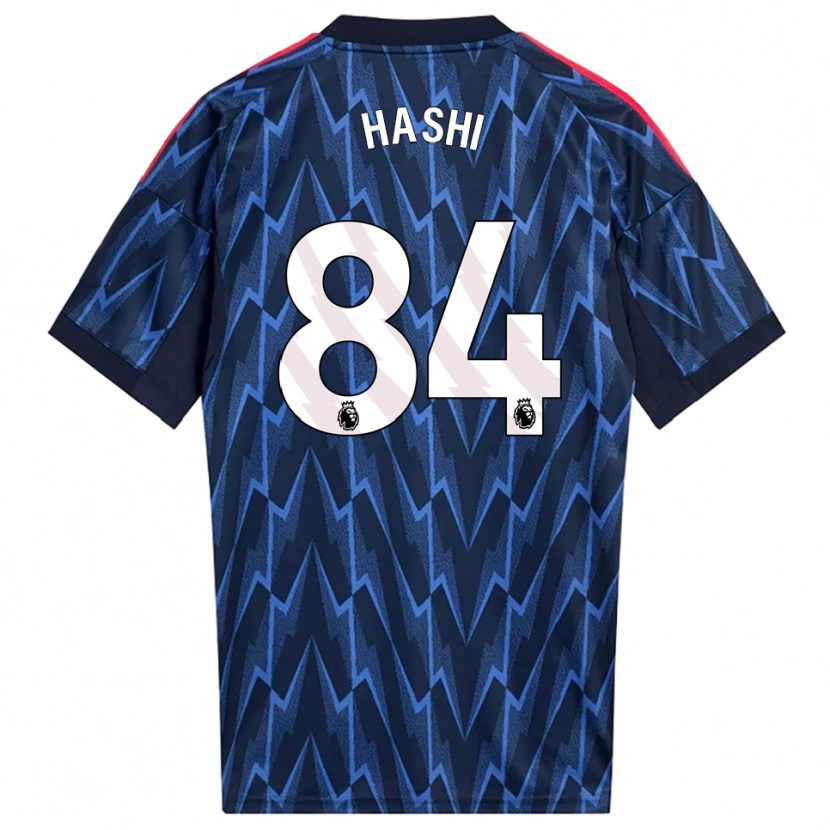Danxen Herren Maalik Hashi #84 Marine Rot Auswärtstrikot Trikot 2025/26 T-Shirt Österreich