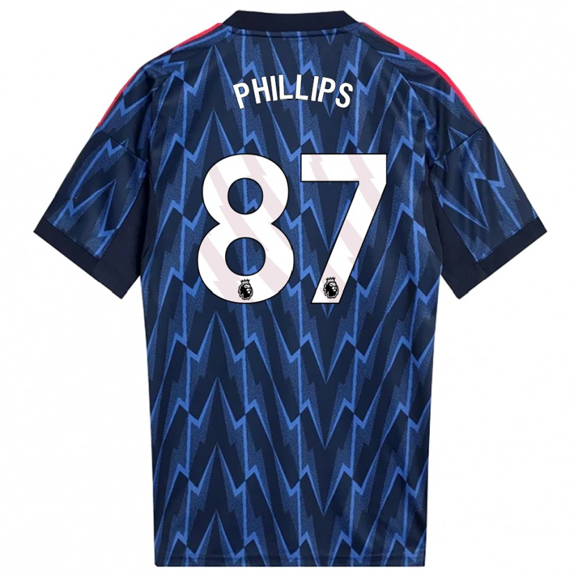 Danxen Herren Bowen Phillips #87 Marine Rot Auswärtstrikot Trikot 2025/26 T-Shirt Österreich