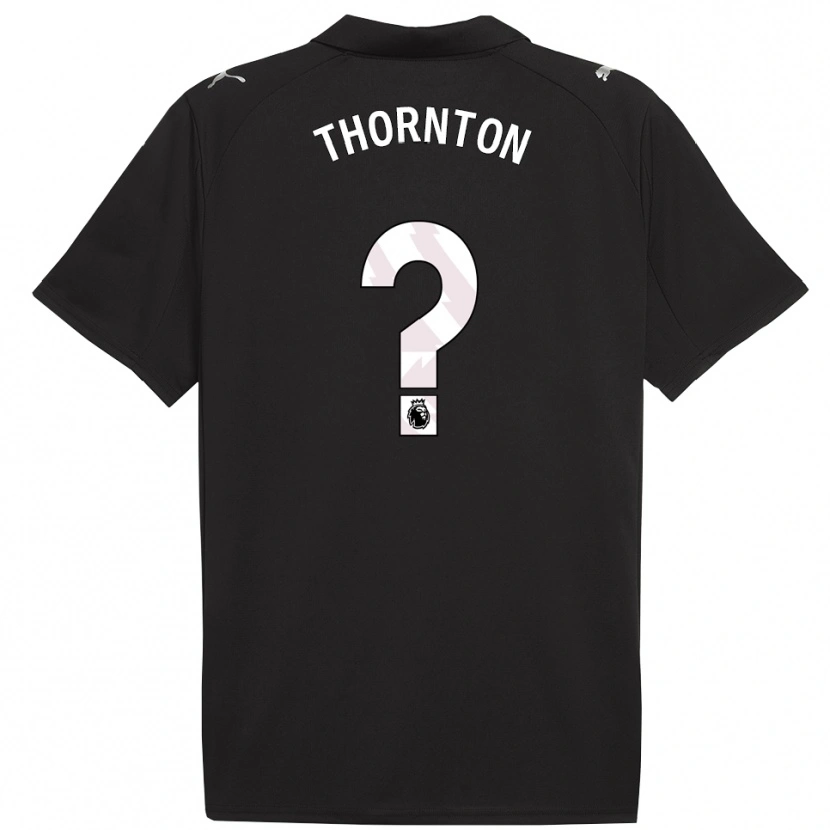 Danxen Herren Archie Thornton #0 Schwarz Weiß Auswärtstrikot Trikot 2025/26 T-Shirt Österreich
