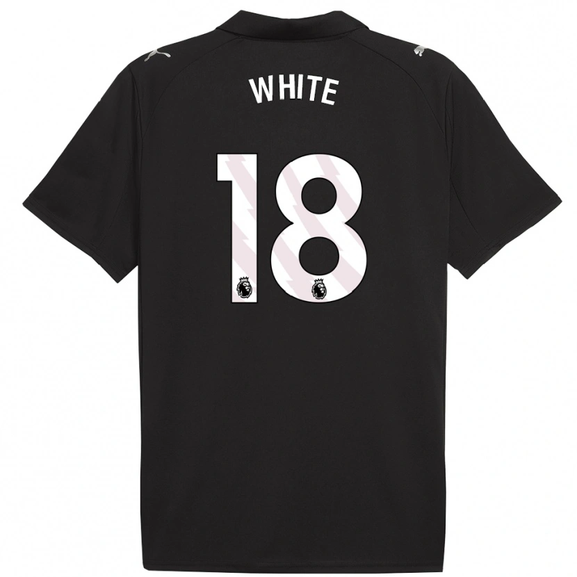 Danxen Herren Ellen White #18 Schwarz Weiß Auswärtstrikot Trikot 2025/26 T-Shirt Österreich
