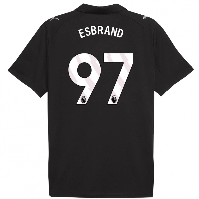Danxen Herren Josh Wilson-Esbrand #97 Schwarz Weiß Auswärtstrikot Trikot 2025/26 T-Shirt Österreich