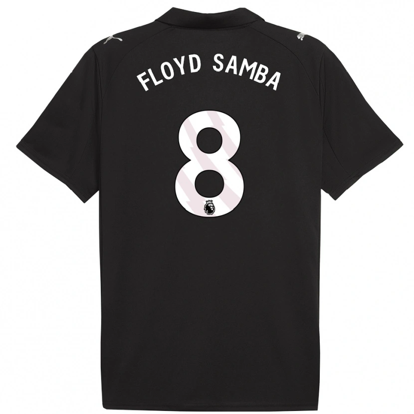 Danxen Herren Floyd Samba #8 Schwarz Weiß Auswärtstrikot Trikot 2025/26 T-Shirt Österreich
