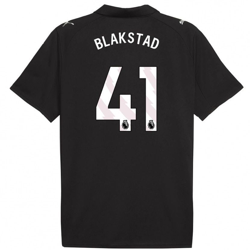 Danxen Herren Julie Blakstad #41 Schwarz Weiß Auswärtstrikot Trikot 2025/26 T-Shirt Österreich