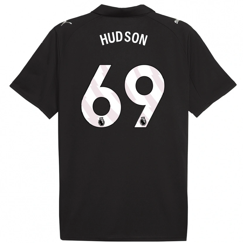 Danxen Herren Max Hudson #69 Schwarz Weiß Auswärtstrikot Trikot 2025/26 T-Shirt Österreich