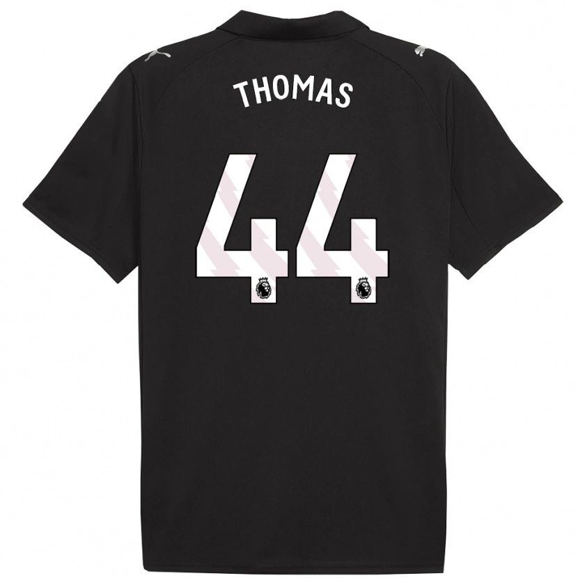 Danxen Herren Codie Thomas #44 Schwarz Weiß Auswärtstrikot Trikot 2025/26 T-Shirt Österreich
