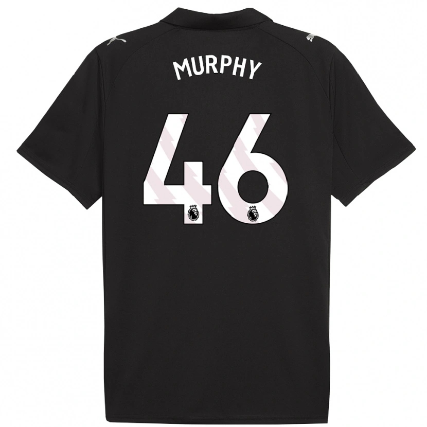 Danxen Herren Lily Murphy #46 Schwarz Weiß Auswärtstrikot Trikot 2025/26 T-Shirt Österreich