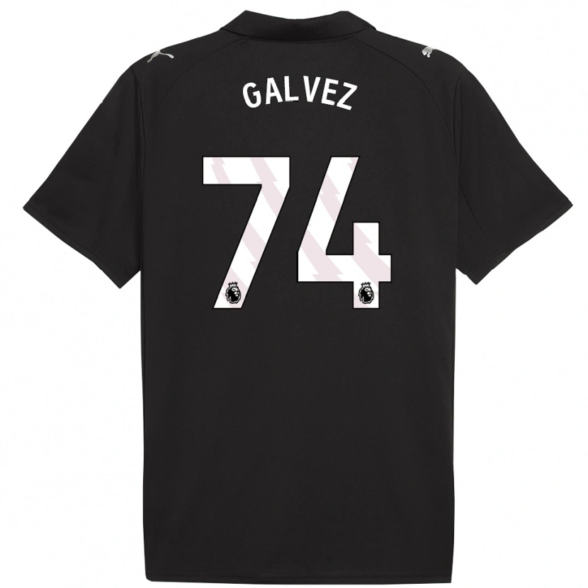 Danxen Herren Tomas Galvez #74 Schwarz Weiß Auswärtstrikot Trikot 2025/26 T-Shirt Österreich