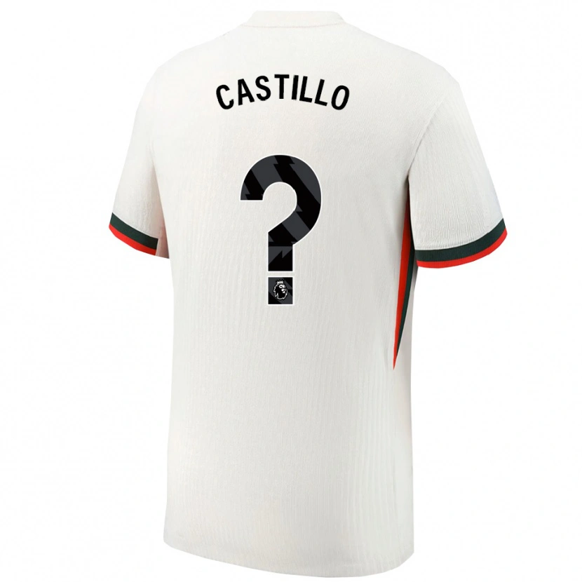 Danxen Herren Juan Castillo #0 Weiß Grün Auswärtstrikot Trikot 2025/26 T-Shirt Österreich