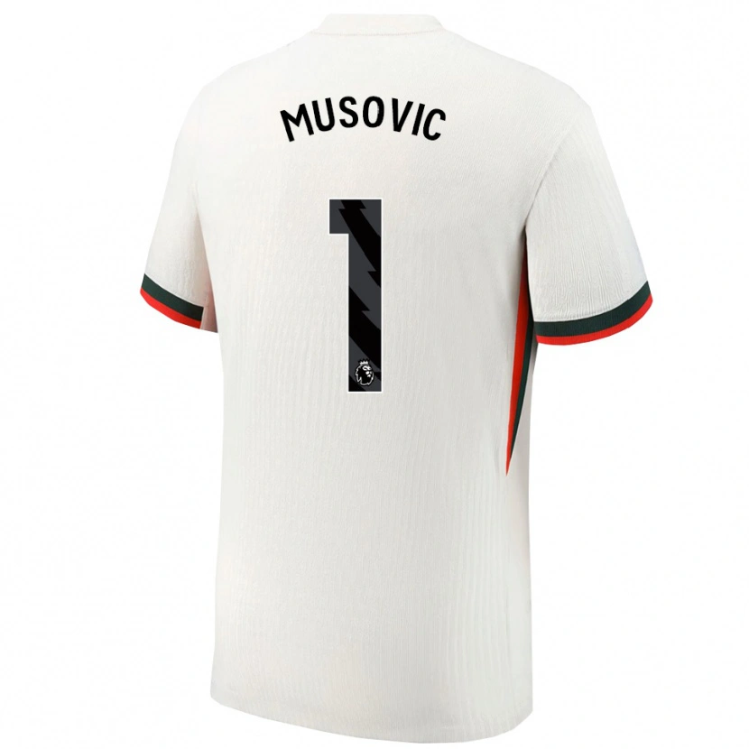 Danxen Herren Zecira Musovic #1 Weiß Grün Auswärtstrikot Trikot 2025/26 T-Shirt Österreich