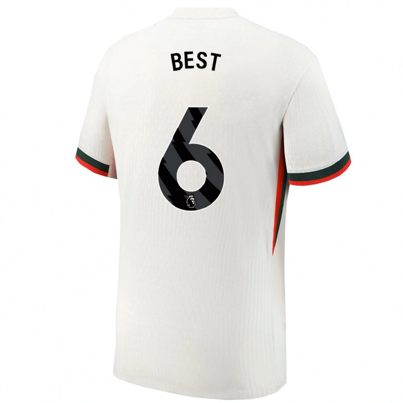 Danxen Herren Kian Best #6 Weiß Grün Auswärtstrikot Trikot 2025/26 T-Shirt Österreich