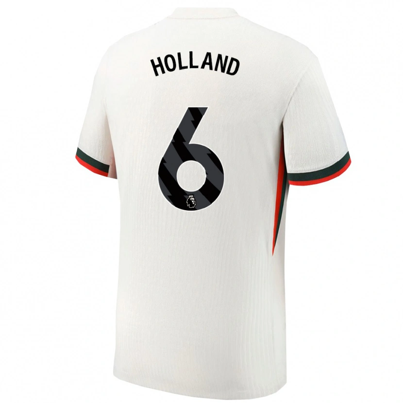 Danxen Herren Charlie Holland #6 Weiß Grün Auswärtstrikot Trikot 2025/26 T-Shirt Österreich