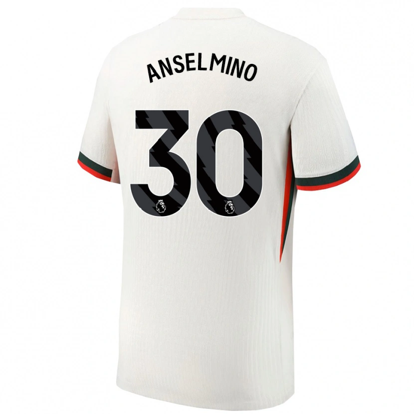 Danxen Herren Aarón Anselmino #30 Weiß Grün Auswärtstrikot Trikot 2025/26 T-Shirt Österreich