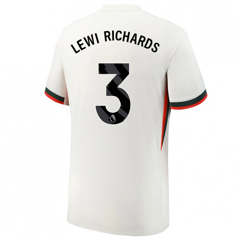 Danxen Herren Lewi Richards #3 Weiß Grün Auswärtstrikot Trikot 2025/26 T-Shirt Österreich