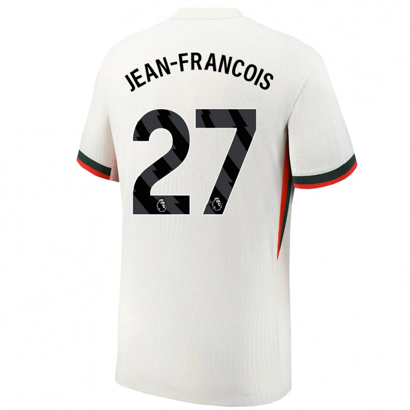 Danxen Herren Oriane Jean-Francois #27 Weiß Grün Auswärtstrikot Trikot 2025/26 T-Shirt Österreich