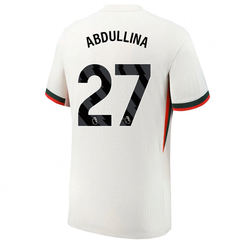 Danxen Herren Alsu Abdullina #27 Weiß Grün Auswärtstrikot Trikot 2025/26 T-Shirt Österreich