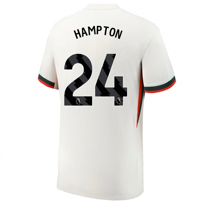 Danxen Herren Hannah Hampton #24 Weiß Grün Auswärtstrikot Trikot 2025/26 T-Shirt Österreich