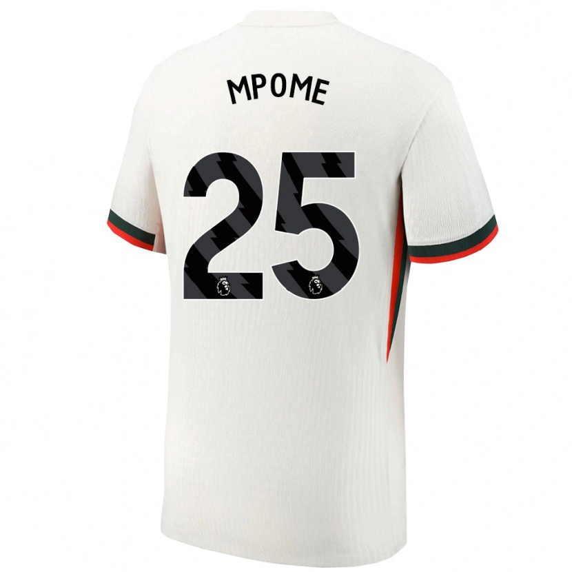 Danxen Herren Maelys Mpome #25 Weiß Grün Auswärtstrikot Trikot 2025/26 T-Shirt Österreich