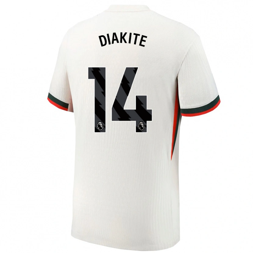 Danxen Herren Calvin Diakite #14 Weiß Grün Auswärtstrikot Trikot 2025/26 T-Shirt Österreich