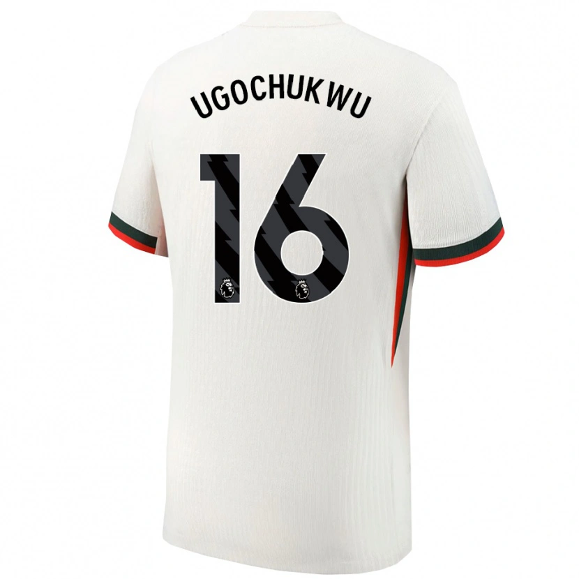 Danxen Herren Lesley Ugochukwu #16 Weiß Grün Auswärtstrikot Trikot 2025/26 T-Shirt Österreich