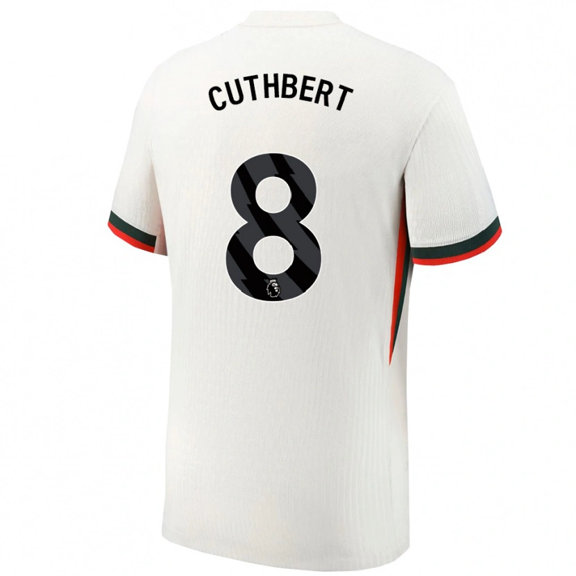 Danxen Herren Erin Cuthbert #8 Weiß Grün Auswärtstrikot Trikot 2025/26 T-Shirt Österreich