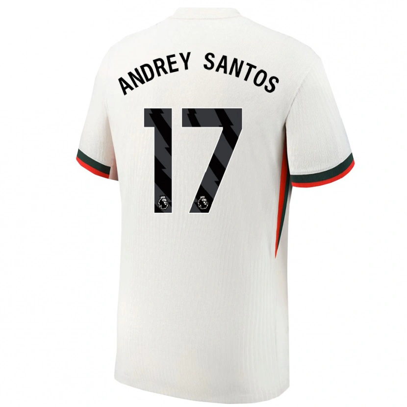 Danxen Herren Andrey Santos #17 Weiß Grün Auswärtstrikot Trikot 2025/26 T-Shirt Österreich