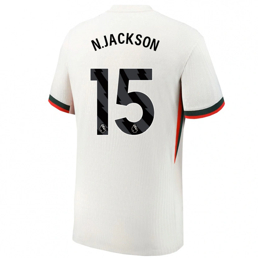 Danxen Herren Nicolas Jackson #15 Weiß Grün Auswärtstrikot Trikot 2025/26 T-Shirt Österreich