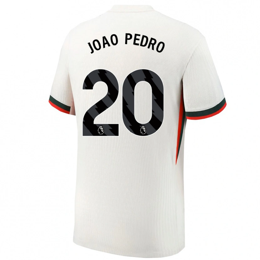 Danxen Herren João Pedro #20 Weiß Grün Auswärtstrikot Trikot 2025/26 T-Shirt Österreich