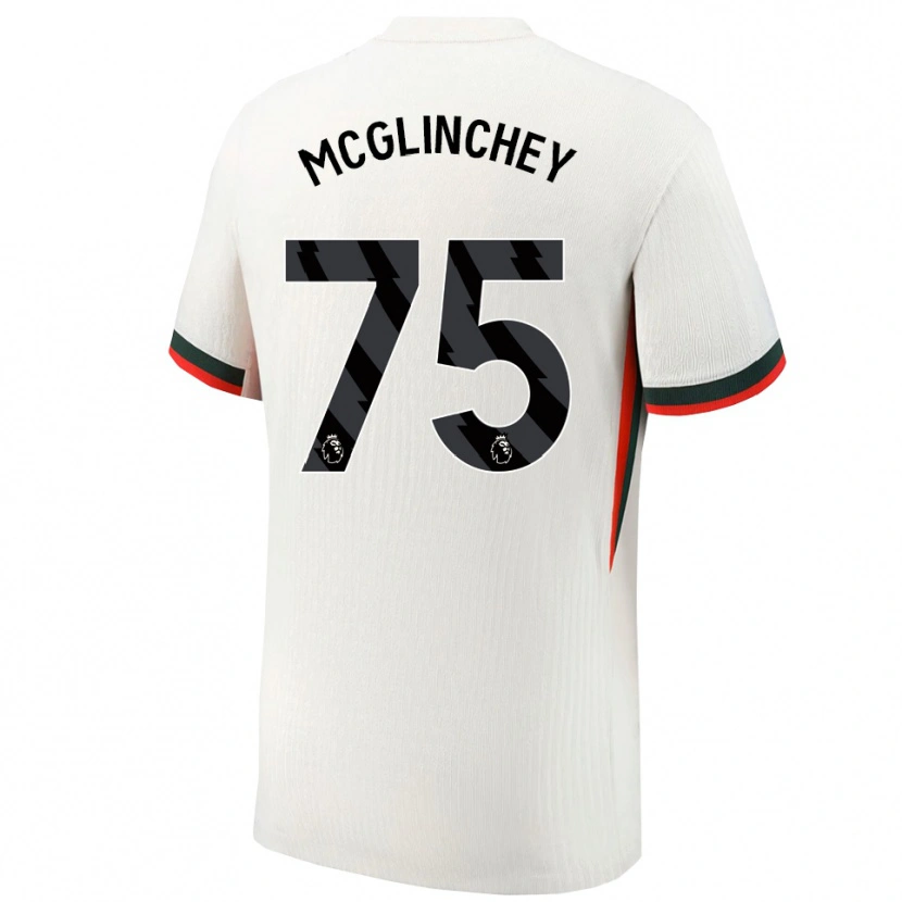Danxen Herren Harry Mcglinchey #75 Weiß Grün Auswärtstrikot Trikot 2025/26 T-Shirt Österreich