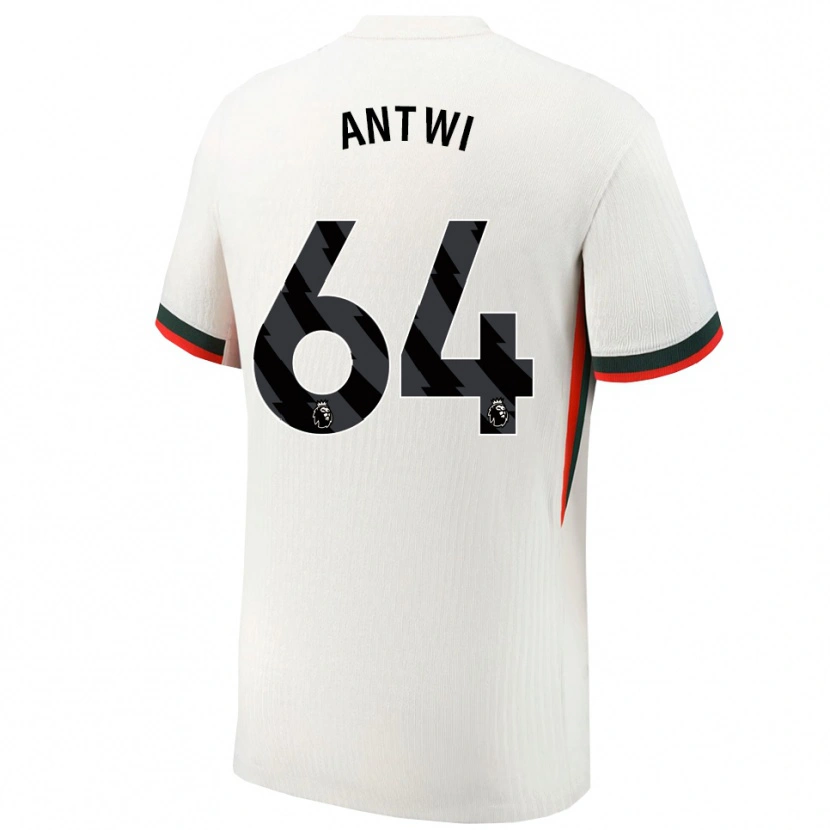 Danxen Herren Genesis Antwi #64 Weiß Grün Auswärtstrikot Trikot 2025/26 T-Shirt Österreich
