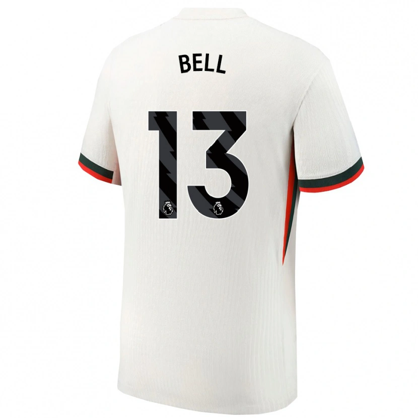 Danxen Herren Toby Bell #13 Weiß Grün Auswärtstrikot Trikot 2025/26 T-Shirt Österreich