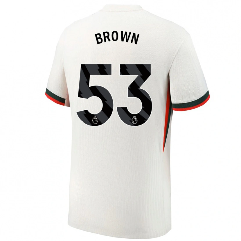 Danxen Herren Lola Brown #53 Weiß Grün Auswärtstrikot Trikot 2025/26 T-Shirt Österreich