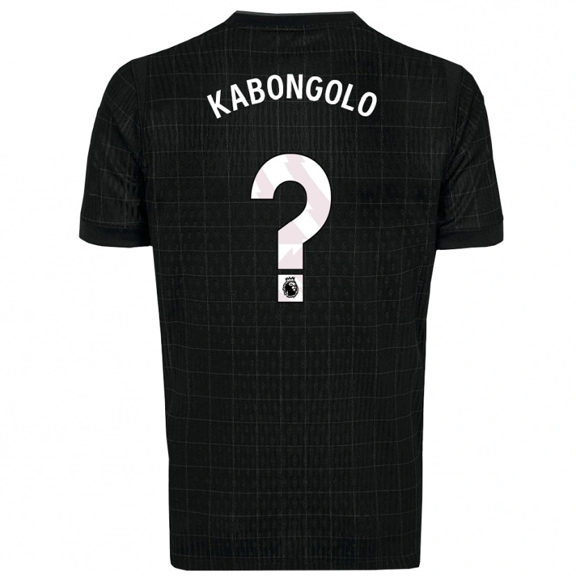 Danxen Herren Melvyn Kabongolo #0 Schwarz Grau Auswärtstrikot Trikot 2025/26 T-Shirt Österreich