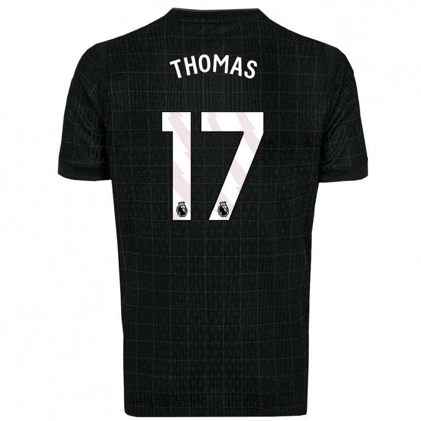 Danxen Herren Martha Thomas #17 Schwarz Grau Auswärtstrikot Trikot 2025/26 T-Shirt Österreich