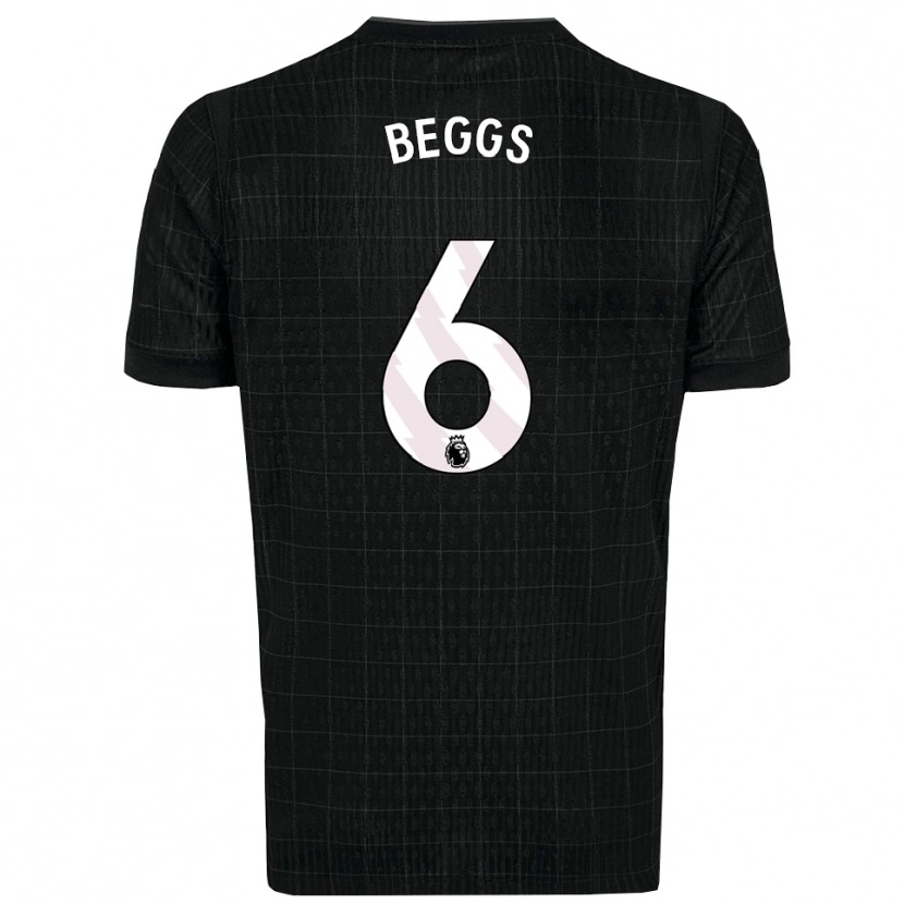 Danxen Herren Jamel Beggs #6 Schwarz Grau Auswärtstrikot Trikot 2025/26 T-Shirt Österreich