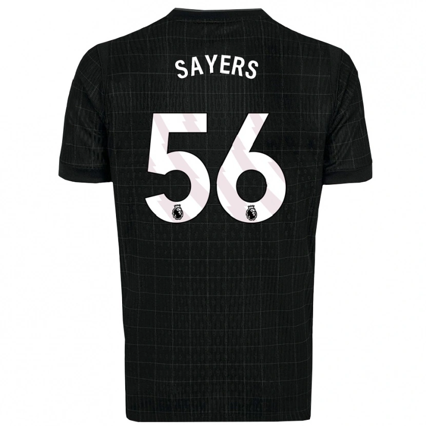 Danxen Herren Charlie Sayers #56 Schwarz Grau Auswärtstrikot Trikot 2025/26 T-Shirt Österreich