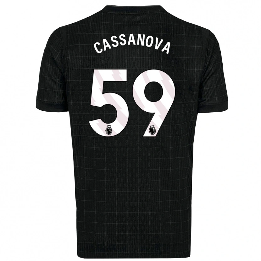 Danxen Herren Dante Cassanova #59 Schwarz Grau Auswärtstrikot Trikot 2025/26 T-Shirt Österreich