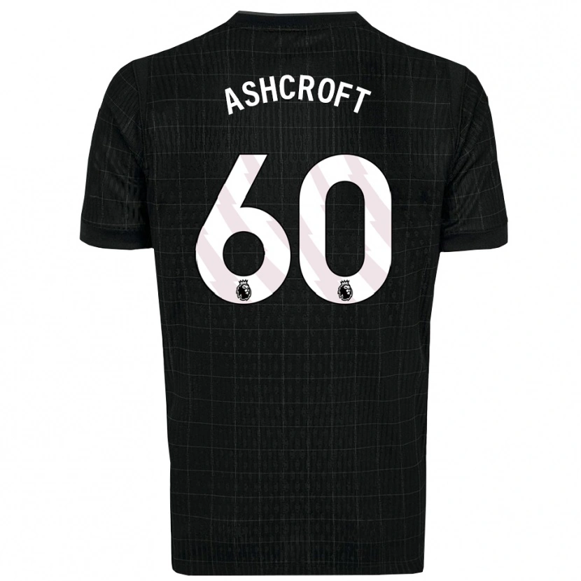 Danxen Herren Tyrell Ashcroft #60 Schwarz Grau Auswärtstrikot Trikot 2025/26 T-Shirt Österreich