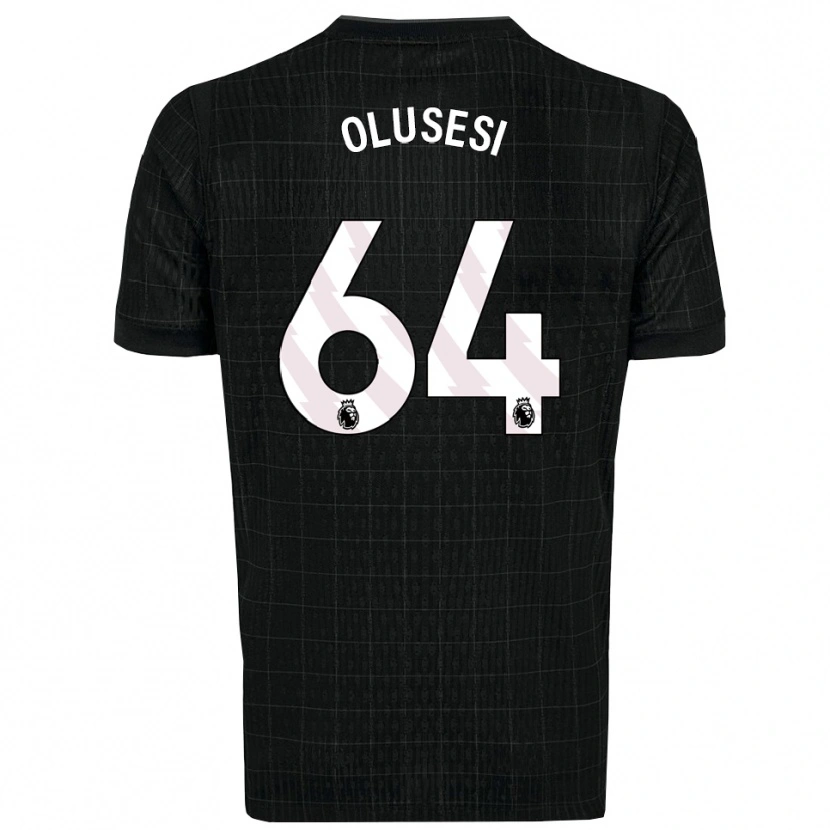 Danxen Herren Callum Olusesi #64 Schwarz Grau Auswärtstrikot Trikot 2025/26 T-Shirt Österreich