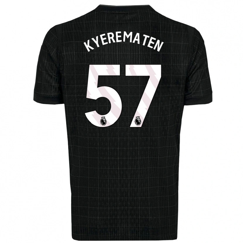 Danxen Herren Rio Kyerematen #57 Schwarz Grau Auswärtstrikot Trikot 2025/26 T-Shirt Österreich