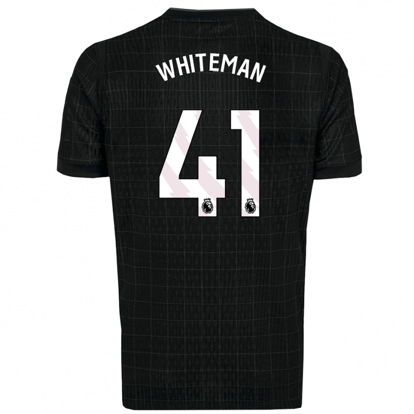 Danxen Herren Alfie Whiteman #41 Schwarz Grau Auswärtstrikot Trikot 2025/26 T-Shirt Österreich