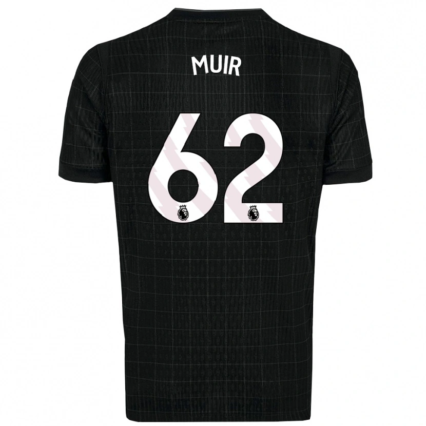 Danxen Herren Marqes Muir #62 Schwarz Grau Auswärtstrikot Trikot 2025/26 T-Shirt Österreich