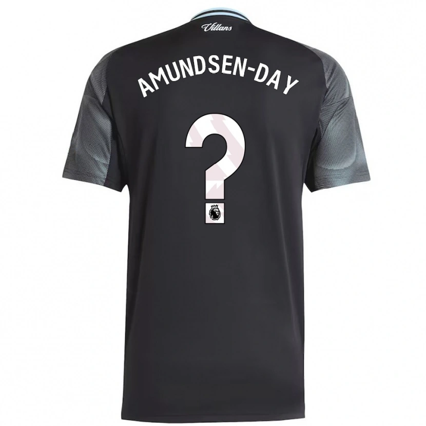 Danxen Herren Ethan Amundsen-Day #0 Schwarz Himmelblau Auswärtstrikot Trikot 2025/26 T-Shirt Österreich