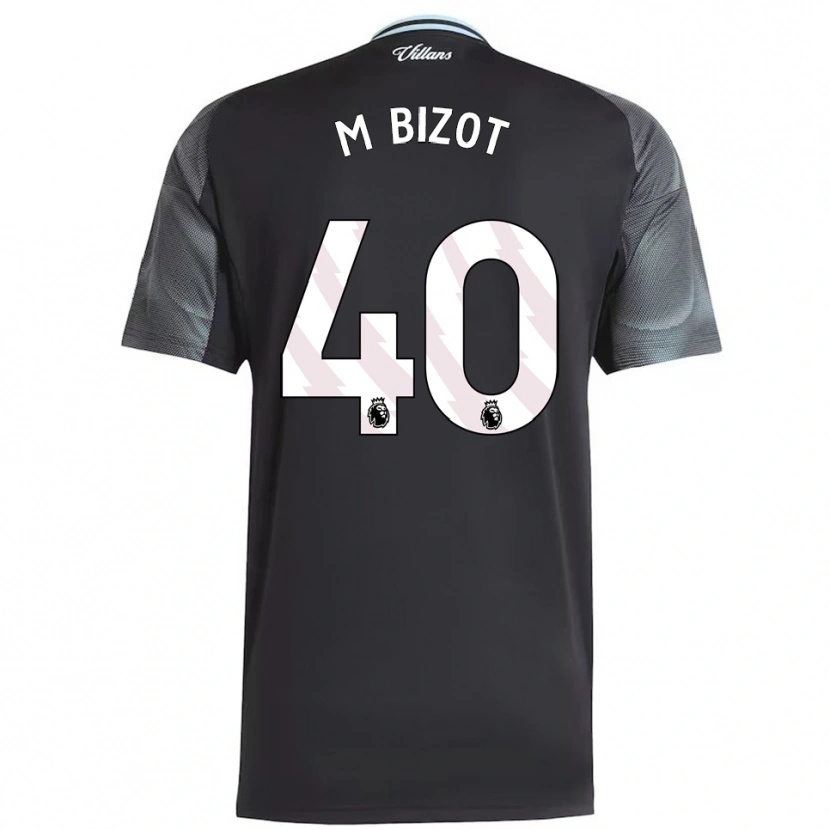 Danxen Herren Marco Bizot #40 Schwarz Himmelblau Auswärtstrikot Trikot 2025/26 T-Shirt Österreich