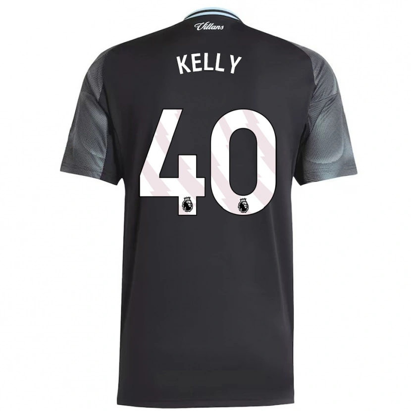 Danxen Herren Soffia Kelly #40 Schwarz Himmelblau Auswärtstrikot Trikot 2025/26 T-Shirt Österreich