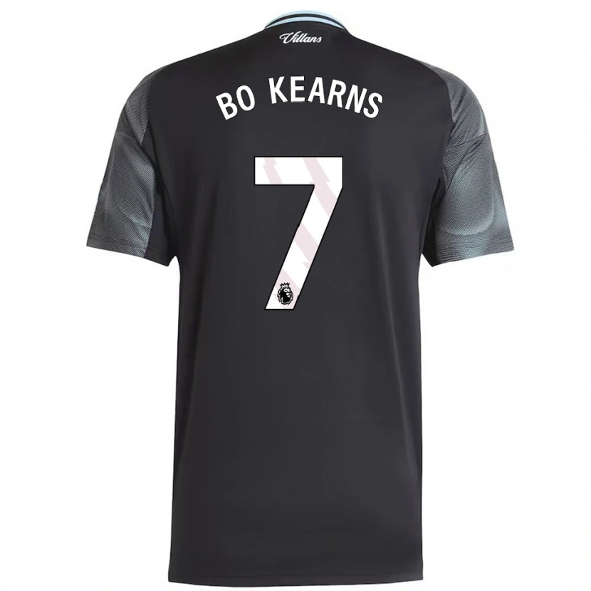 Danxen Herren Missy Bo Kearns #7 Schwarz Himmelblau Auswärtstrikot Trikot 2025/26 T-Shirt Österreich