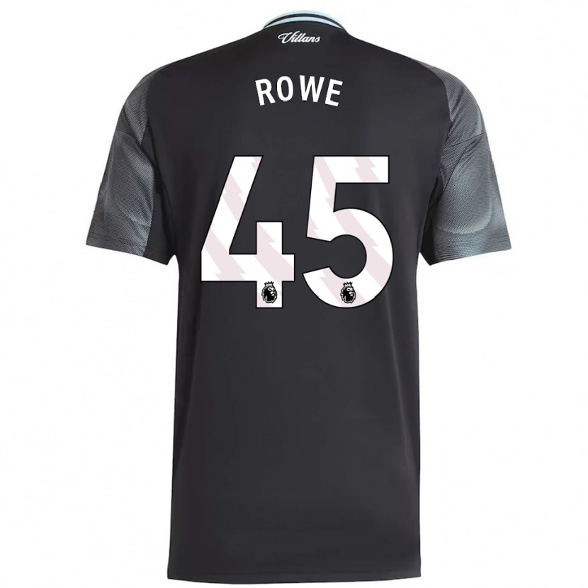 Danxen Herren Triston Rowe #45 Schwarz Himmelblau Auswärtstrikot Trikot 2025/26 T-Shirt Österreich